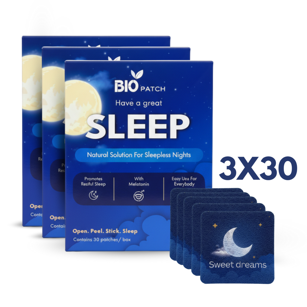 BioPatch – Natürliches Schlafpflaster (3X30)