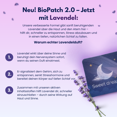 BioPatch - Natürliches Schlafpflaster